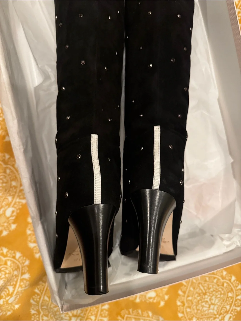 SJP By Sarah Jessica Parker Busker Boots. Jet Black NEW! Size 7 US
